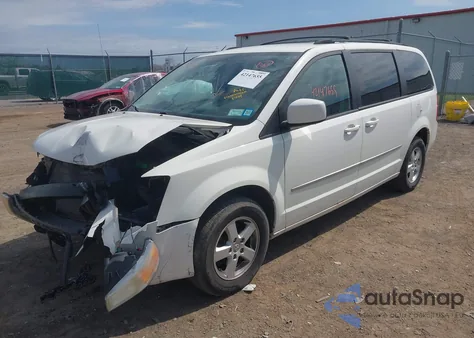 2010 Dodge Grand Caravan Sxt из США, поврежденный, VIN 2D4RN5D11AR342009